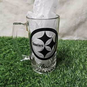 Steelers Glass Mug